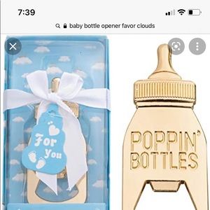 Bottle Openers Blue Baby Shower Favors